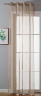 Gardinenbox Gardine, Ösen (1 St), transparent, Voile, Store Bleibandabschluß 20332-cn-o