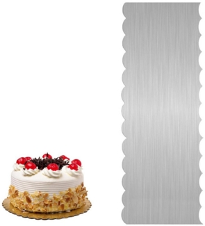 Auledio Kuchenheber Edelstahl Tortenheber & Kuchenschaber - Tortenglätter & Spachtel, ca. 21,9x7,8 cm, Kuchen, Torten, Gebäck​, Spülmaschinengeeignet