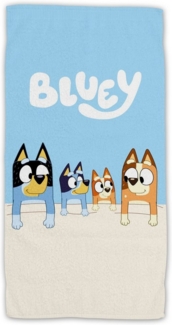 Bluey Strandtuch Baumwolle Strandtuch Frottee Badetuch mit Premium Druck, 70x140 cm