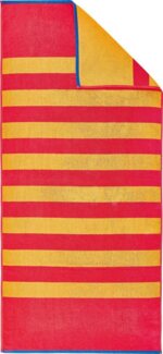 Dyckhoff Strandtuch Stripes, Zwirnfrottee (1-St), 100% Baumwolle