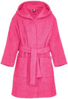 Playshoes Frottee-Bademantel Uni|98/104| pink