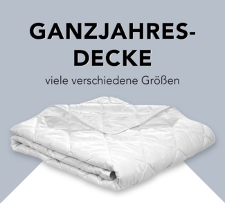 XDREAM Microfaserbettdecke Pure, Bettdecke - 4-Jahreszeiten, Ganzjahres, Winter & Sommer, Füllung: Hohlfaser-Polyesterfüllung, Bezug: Polyester, allergikerfreundlich, atmungsaktiv, temperaturausgleichend, 135x200 cm
