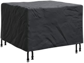 vidaXL Möbelbezug Uni Schwarz 60 x 60 x 45 cm Stoff 4105876