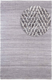 Morgenland Kelim Teppich - Trendy - Dream - rechteckig - 290x190 - Grau