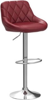 Woltu Barhocker (1 St), gepolsterte Sitzfläche Höhenverstellbar 360° Drehbar