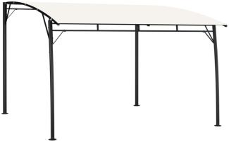 vidaXL Garten-Sonnenschutz 3x3x2,55 m Cremeweiß 47975