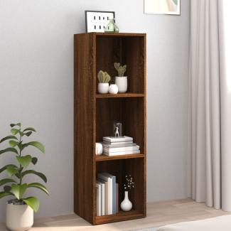 vidaXL Bücherschrank/TV-Schrank Braun Eichen-Optik 36x30x114 cm 826657