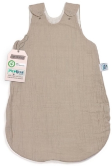 pic Bear Sommerschlafsack Musselin 62/68cm : 62/68 oyster mushroom Musselin