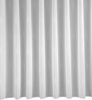 HOMING Gardine Emma (1 St), verdeckte Schlaufen, halbtransparent, Fertigschal