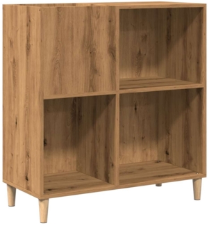 vidaXL Plattenschrank Artisan-Eiche 84,5x38x89 cm Holzwerkstoff 857172