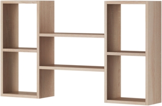 Wandregal "Trio" Hängeregal 102cm eiche sonoma