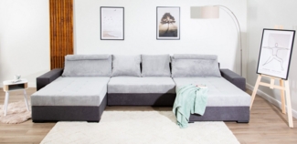 COLLECTION AB Wohnlandschaft XXXL-Josy Relax U-Form Breite 352 cm, mit 2 gleich großen Recamieren, inkl. Bettfunktion, Bettkasten, mit 4 Rückenkissen in zwei Größen