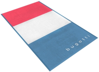 bugatti Strandtücher Tropea Velours, 100% Baumwolle (1-St)
