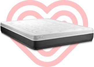 VITAL SOFT matratze 105x190 cm, Rückstellschaum, Härtegrad 3, Höhe : 26 cm, 7 Komfortzonen