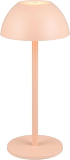 my home LED Außen-Tischleuchte Abbey Tischleuchte (Stück), Dimmfunktion, USB-Ladefunktion, LED fest integriert, Warmweiß, Outdoor Akku Tischlampe Pilzdesign, USB-C, 4-fach Touch Dimmer, IP54