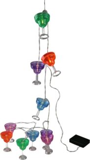 AM Design LED-Lichterkette Gläser