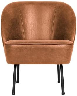 BePureHome Vogue Sessel Leder Cognac