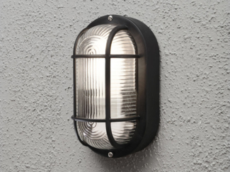 KONSTSMIDE 7650-750 Wand-und Deckenleuchte Elmas schwarz E27