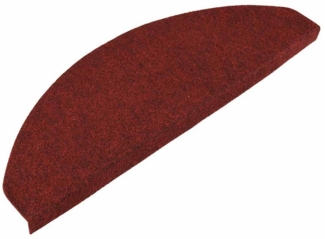 vidaXL Stufenmatte Stufenmatten Selbstklebend 15 Stk. 65x22,5x3,5 cm Rot, Rechteckig, Höhe: 3.5 mm