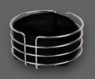 Zellerfeld Trendmax Edelstahl Brotbehälter Brotbehälter Brotkasten Brotkiste Brotdose Ekmeklik Rund - Silber