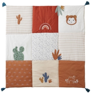 Babydecke Baby Spieldecke/ Laufstalleinlage WILD SAHARA, vertbaudet