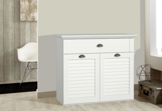 Sideboard Kommode Anrichte weiß 105cm