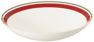 Dibbern Capri Schale 20 cm Rot / Anthrazit