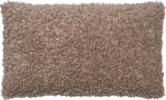 blomus Kissenhülle -TEDDY- Kissenbezug, Dekokissen, Kuschelkissen, Wohnkissen modern, Flauschig, inkl. Trageschlaufe, inkl. Filzgleitern