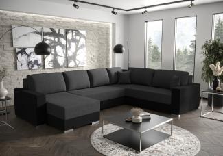 ALTDECOR Wohnlandschaft PRADI3, Couch mit Schlaffunktion, Wohnzimmer - Wohnlandschaft