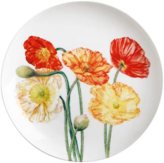 Maxwell & Williams JY0045 Teller Mohn FLORIADE Bone China Porzellan, in Geschenkbox