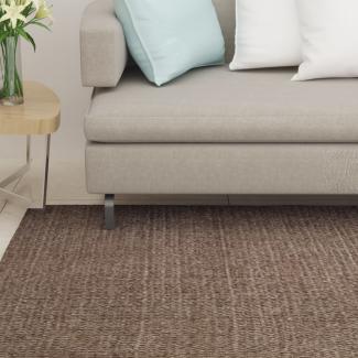 vidaXL Teppich Natur Sisal 66x200 cm Braun 136336