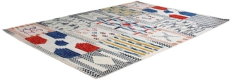 calo-deluxe Teppich Evans 210, rechteckig, Höhe: 8 mm, Wolle mit Baumwolle, Wohnzimmer