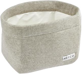 Meyco Knit Basic Kommodenkörbchen Small Sand Melange