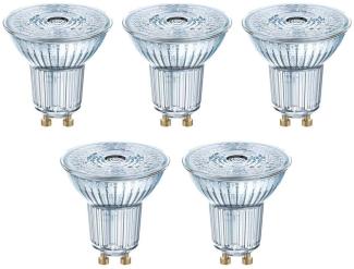 OSRAM LED Base LED-Spot Lampe (ex 50W) 4,3W / 2700K GU10 5er