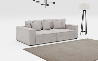INOSIGN Big-Sofa Surf, mit 7 Kissen, gemütlicher Sitzkomfort