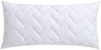 Home affaire Microfaserkissen Sartes Kopfkissen 40x80, 80x80 weich, stützend, hypoallergen, Füllung: 100% Polyester, Bezug: 100% Polyester, Bauchschläfer, Rückenschläfer, Seitenschläfer, Kissen für einen erholsamen Schlaf
