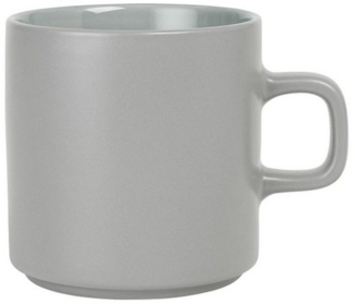 blomus Pilar Tasse, Mirage Grey, Keramik, H 9 cm, T 11. 5 cm, Ø 8. 5 cm, V 0. 25 l, 63724