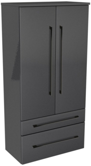 Lanzet Midischrank 60 cm, Anthrazit