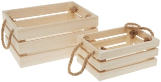 VBS Kiste, mit Latten, 2er-Set