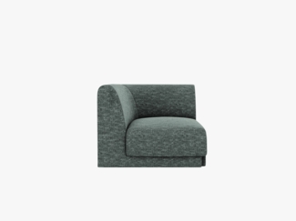 Micadoni Modul Ecke Miley Chenille Petrol