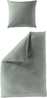 BIERBAUM Bettwäsche 4129, Musselin, 1 teilig, Musselin, 100 % Baumwolle, pflegeleicht, bügelfrei