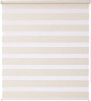 Doppelrollo Ancona, K-HOME, Lichtschutz, ohne Bohren, Klemmfix, im Fixmaß