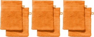 REDBEST Waschhandschuh Waschhandschuh "Chicago" 6er-Pack, Frottier, Walk-Frottier Uni