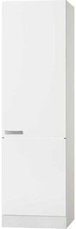 Hochschrank Optimal / Opti-Kult, Holzwerkstoff, Kunststoff, Weiß, 60 x 207 x 60 cm