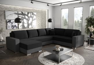 ALTDECOR Wohnlandschaft PRADI3, Couch mit Schlaffunktion, Wohnzimmer - Wohnlandschaft