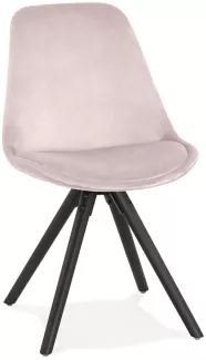 Kokoon Design Stuhl Jones Pink und Schwarz