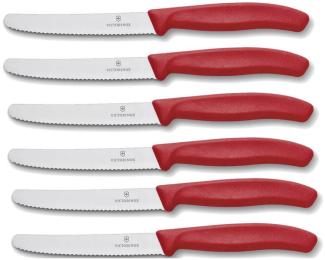 Victorinox 6-teilig Brötchenmesser Tomatenmesser