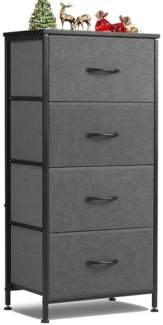 SURFOU Kommode mit Schubladen Sideboard Mehrzweckschrank Schubladenschrank (mit Metallgestell Schubladen aus Stoff), für Schlafzimmer, Wohnzimmer, Kinderzimmer, Flur, Aufbewahrungsschrank