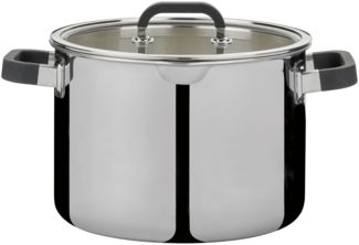 Kochtopf hoch mit Glasdeckel FUSION2+ 24 cm