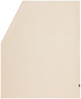 Wohndecke Teddy 'Karo' 150 x 200 cm Rohweiß, DAVID FUSSENEGGER